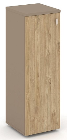 Шкаф средний узкий левый (1 средний фасад ЛДСП) ES.SU-2.3(L)
