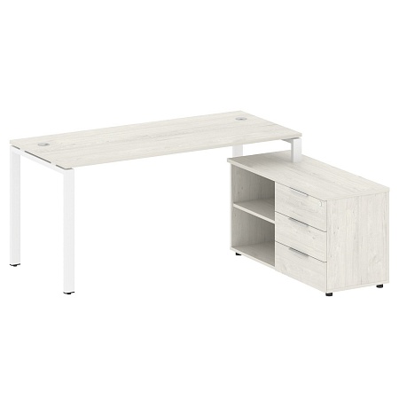 Рабочая станция с опорной тумбой правая БП.РС-СТС -2.4 Пр