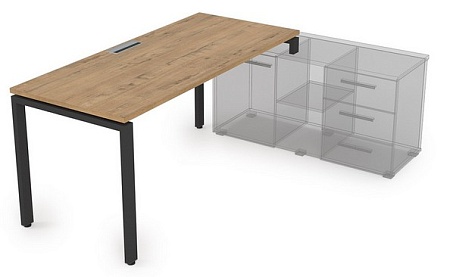 Стол рабочий, прямолинейный, правый СТП-П.975