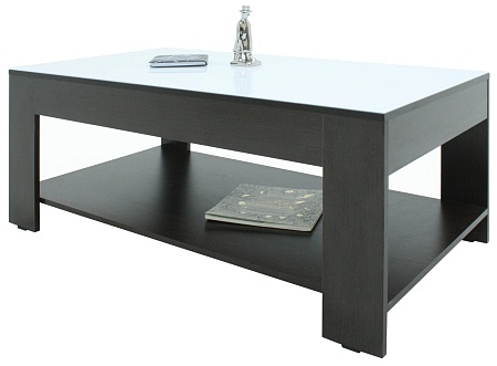 Журнальный столик Beauty Style 26 (Венге/Белое сте...