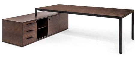 Стол письм. на оп.тумбе  109 102 ECL