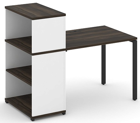 Стол рабочий с опорным стеллажом с надставкой низкой CN.SP-209