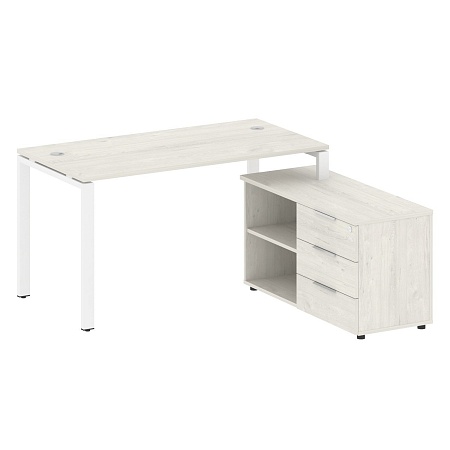 Рабочая станция с опорной тумбой правая БП.РС-СТС -2.3 Пр