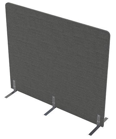 Акустическая мобильная перегородка на стационарных...