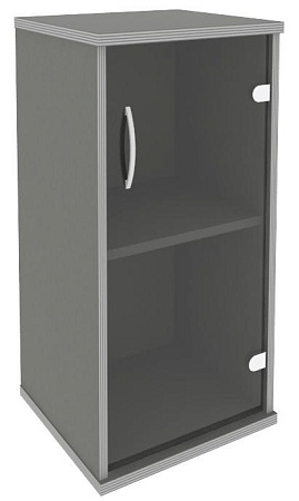 Шкаф низкий узкий правый (1 низкая дверь стекло) А.СУ-3.2 (R)