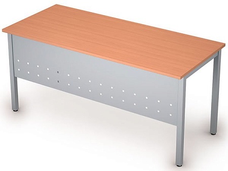 Стол на металлических опорах, экран металл 2МК.104
