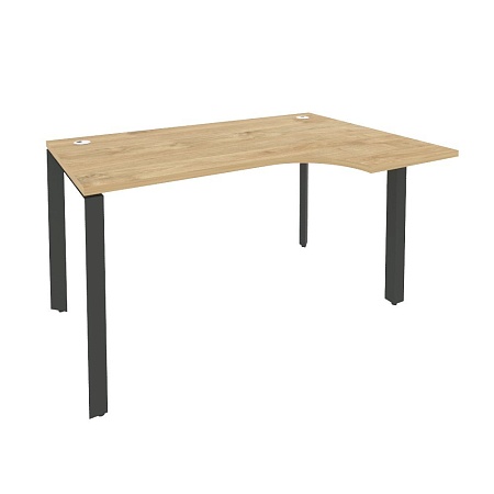 Стол эргономичный правый на П-образном м/к O.MP-SA-2R