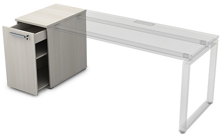 Тумба с выкатной секцией 9Т.008