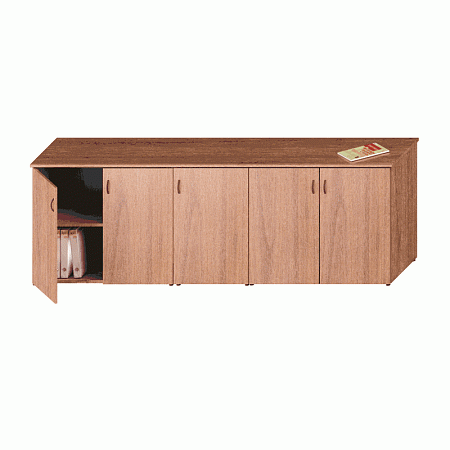 Шкаф комбинированный низкий (закрытый  + закрытый узкий + закрытый) Исп.10