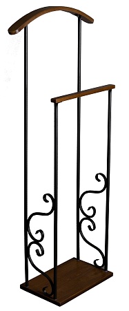 Вешалка костюмная Сартон 41 (Черный/Средне-коричневый)
