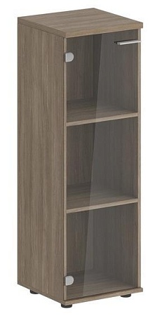 Шкаф средний, 1 дв., со стеклом з.ст ЛДСП SG.814