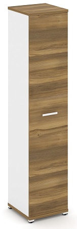 Шкаф одна узкая секция, 5 ниш ( фасад ЛДСП,  на 5 ниш) CN.STU-518 B/W