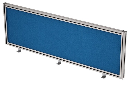 Барьер фронтальный в алюминевом профиле, вставка т...