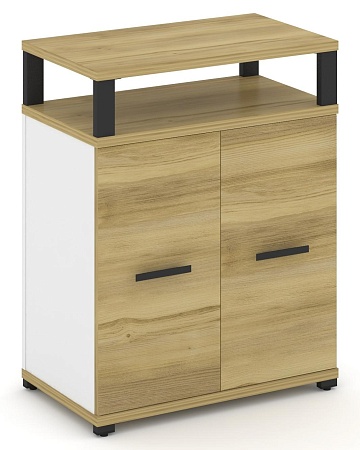 Распашной шкаф опорный/приставной с верхним горизонтом CN.SOPR-002 B/W