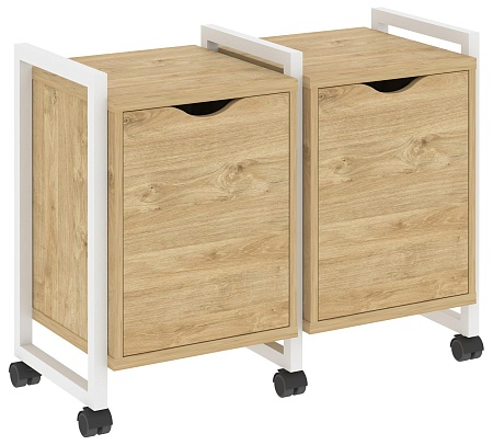 Тумба на колесных опорах наборная. Вариант №2 VR.L-TN-2.K