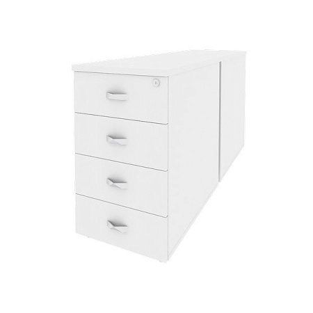 Тумба двойная приставная / опорная O.TPO-2.7