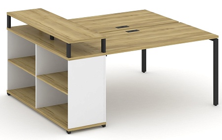 Рабочая станция с опорным стеллажом с верхним горизонтом CN.DRS-207