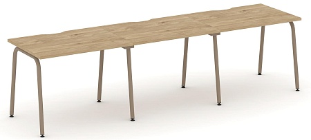 Рабочая станция на 3 места с вырезом ES.RS-3.1-VK