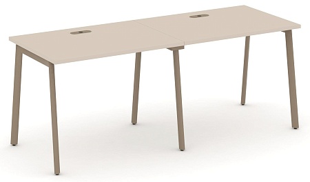 Рабочая станция на 2 места с лючком ES.RS-2.1-LP