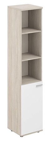 Шкаф высокий полуоткрытый, з.ст HDF, левый SG.832.L
