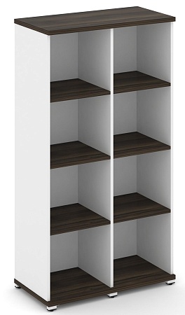 Стеллаж две узкие секции, 4 ниши CN.STU-420