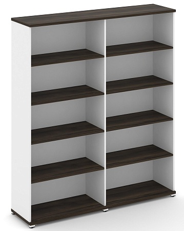 Стеллаж две широкие секции, 5 ниш CN.STS-520