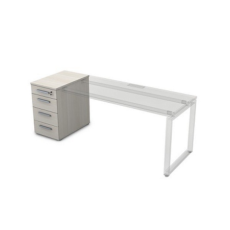 Тумба приставная с ящиками 9Т.002