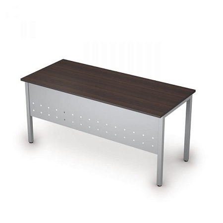 Стол на металлических опорах, экран металл 2МК.104