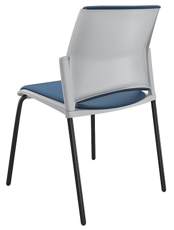 RESTART Стул, каркас Черный, Пластик Серый ЦБ-00011281