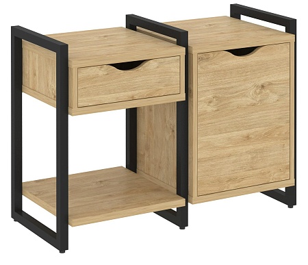 Тумба на регулируемых опорах наборная. Вариант №3 VR.L-TN-3.O