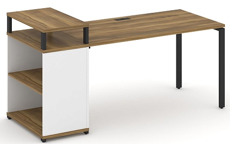 Стол рабочий с опорным стеллажом с верхним горизонтом CN.SP-207