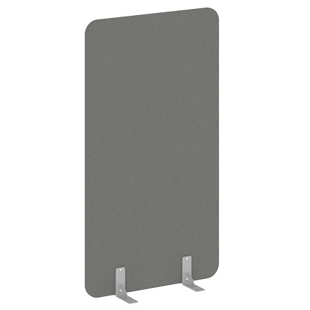 Перегородки на металлических опорах на фетровых по...