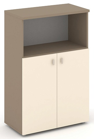 Шкаф средний широкий (2 низких фасада ЛДСП) ES.ST-2.1