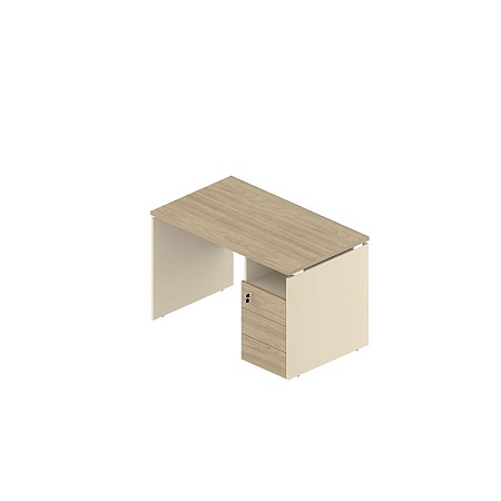 Стол с тумбой правый R-11R