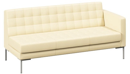 Секция с подлокотником трехместная правая FR-SP-03(R)