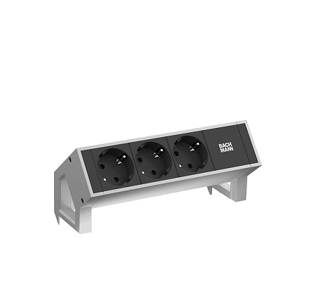 DESK II 3x220V блок розеточ БЕЛЫЙ 902.2048