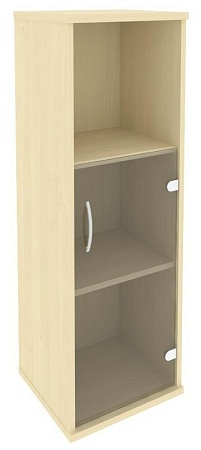 Шкаф средний узкий правый (1 низкая дверь стекло) А.СУ-2.2 (R)