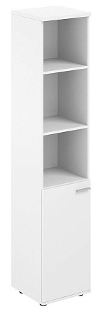 Шкаф высокий полуоткрытый, з.ст ЛДСП 16 мм, левый SG.852.L