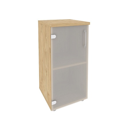 Шкаф низкий узкий левый (1 низкий фасад стекло) O.SU-3.2(L)