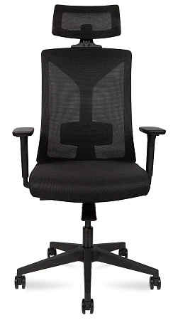 Кресло офисное Бостон 8001A black 3D