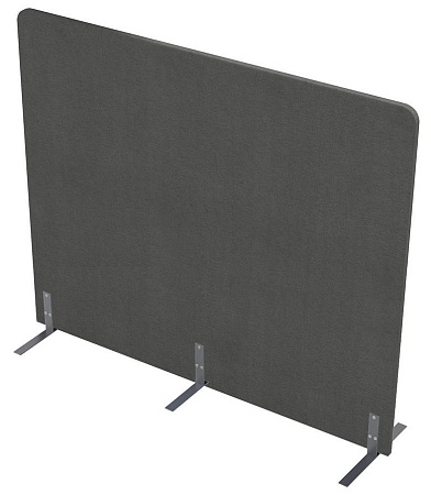 Акустическая мобильная перегородка на стационарных...