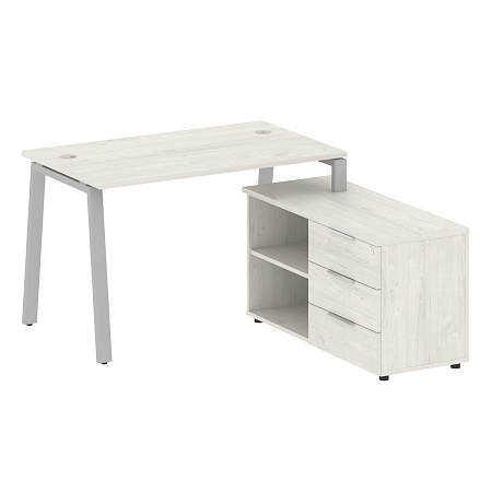 Рабочая станция на А-образном м/к с опорной тумбой правая БА.РС-СТС-2.2 Пр