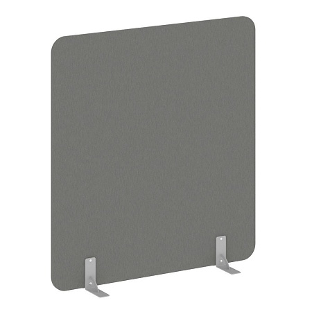 Перегородки на металлических опорах на фетровых по...