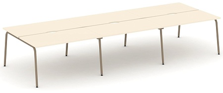 Рабочая станция на 6 мест с вырезом ES.D.RS-6.3-VK