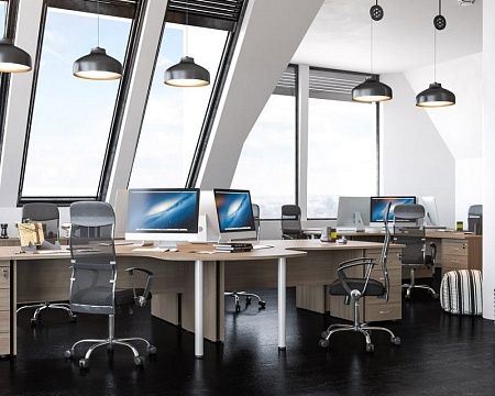 Стол интеграл на металлокаркасе АМК-44R