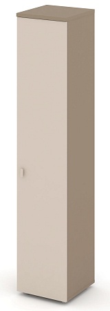 Шкаф высокий узкий правый (1 высокий фасад ЛДСП) ES.SU-1.9(R)