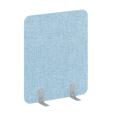 Перегородки на металлических опорах на фетровых по...