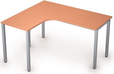 Стол на металлических опорах без экрана 2М.130L