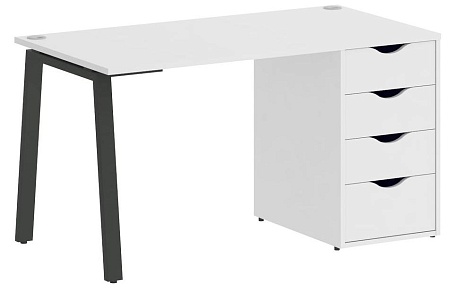 Стол письменный L=1380мм VR.SP-3-138.4.A