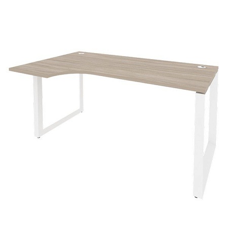 Стол эргономичный левый на О-образном м/к O.MO-SA-1L